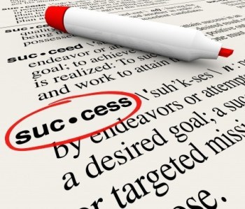 success circled in dictionary